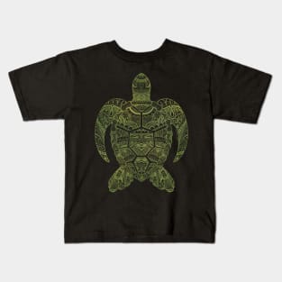 Turtle Mandala Kids T-Shirt